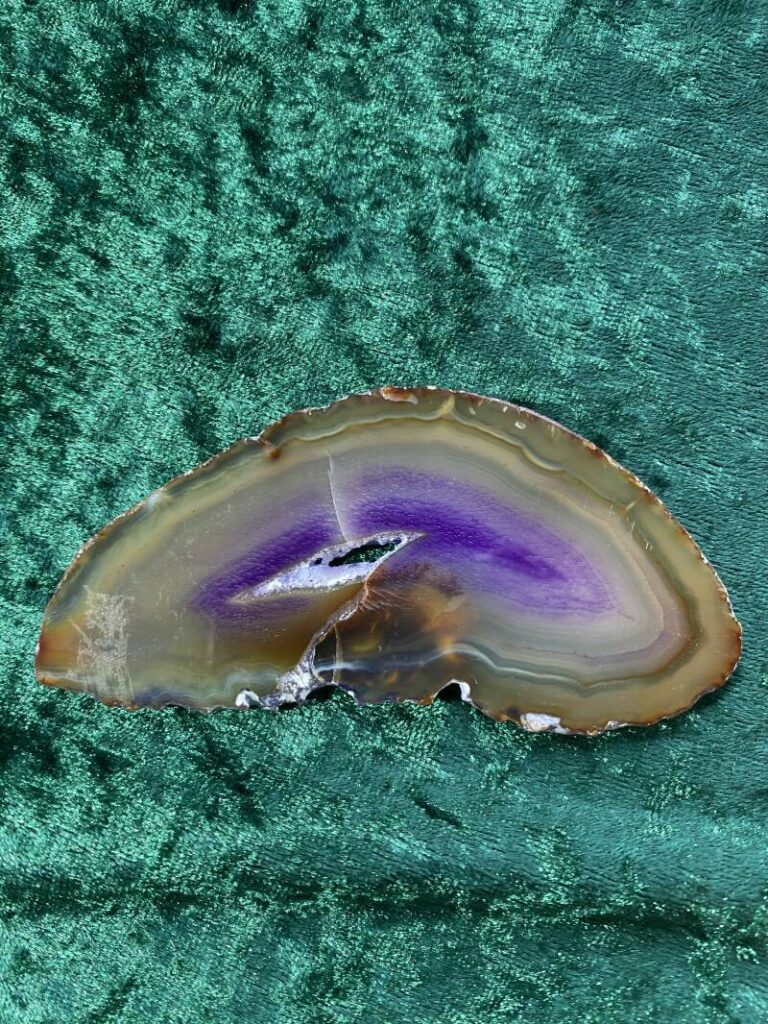 Agaat schijf - edelsteen bij CrystalKoorn