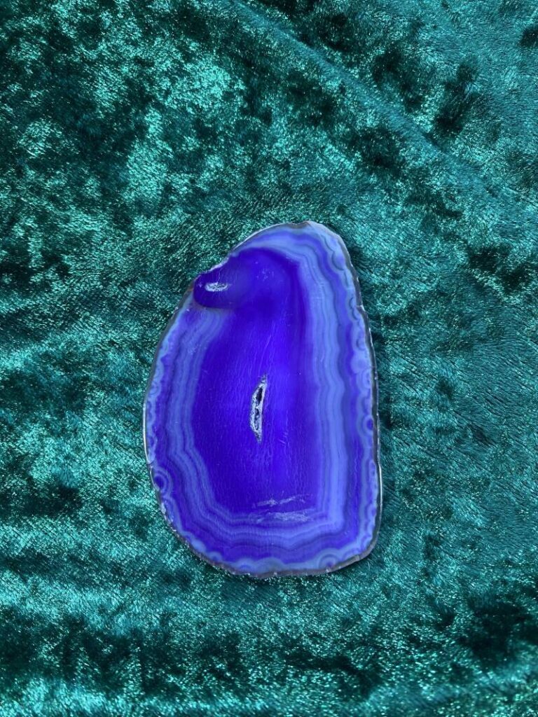 Agaat schijf - edelsteen bij CrystalKoorn